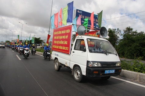 “PVFCCo’s employees with traffic culture” festival