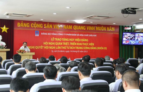 Đảng bộ PVFCCo quyết tâm thực hiện hiệu quả Nghị quyết TW 4