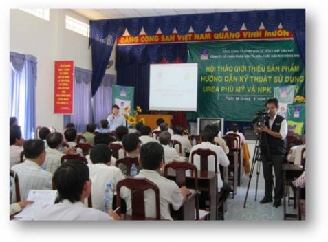 PVFCCo – SE giới thiệu sản phẩm và hướng dẫn kỹ thuật sử dụng phân bón hiệu quả tại Long An