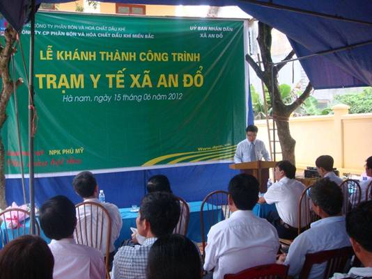 Khánh thành trạm y tế xã An Đổ