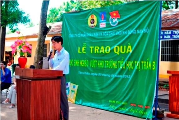 PVFCCo SE: “Tiếp sức nhà nông cho con đến trường”