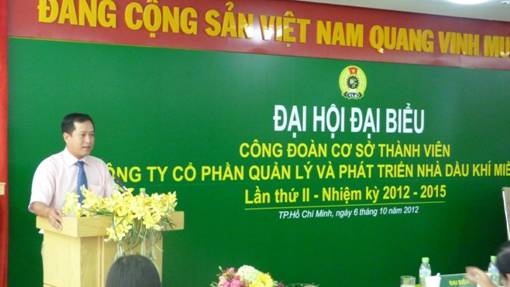 Đại hội đại biểu Công đoàn CSTV PVFCCo-SBD lần thứ II – nhiệm kỳ 2012 – 2015