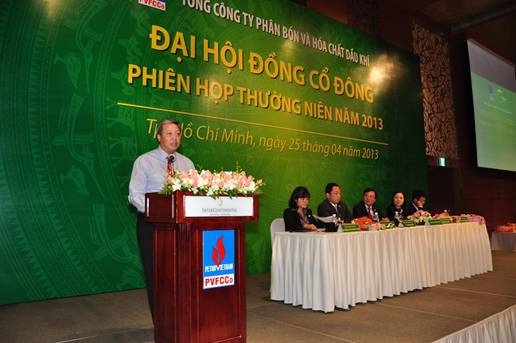 PVFCCo tổ chức thành công phiên họp thường niên năm 2013 của Đại hội đồng cổ đông