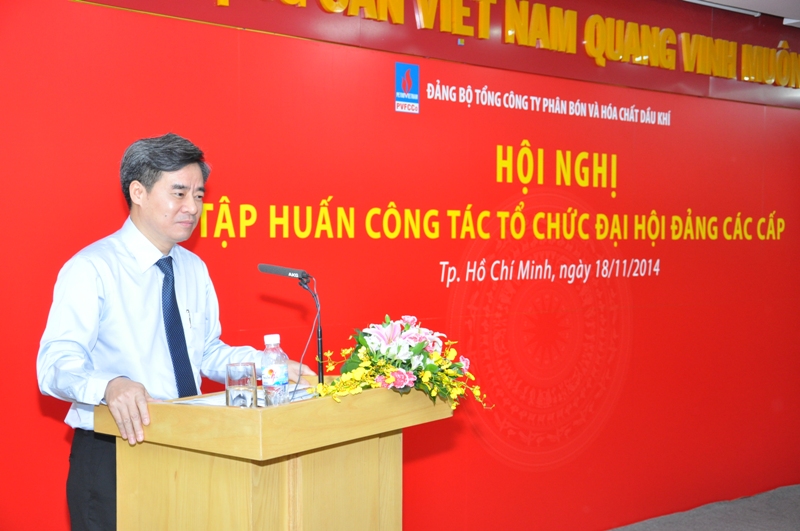 PVFCCo tổ chức Hội nghị Tập huấn công tác Đảng năm 2014