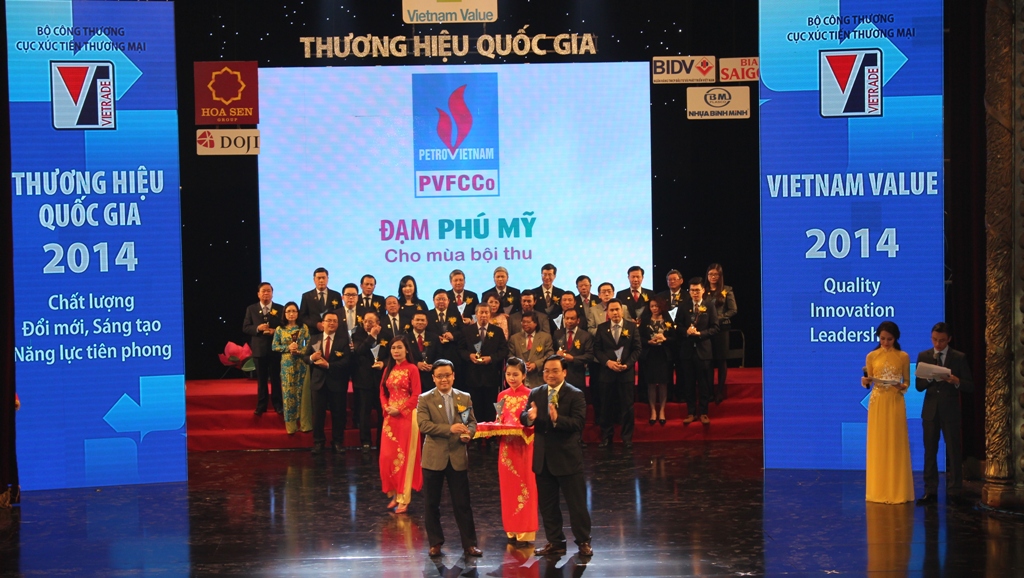 Phu My Urea is recognized as “National Brand 2014”