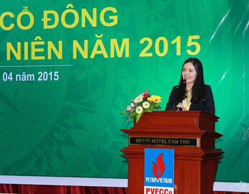 PVFCCo SW tổ chức phiên họp Đại hội đồng cổ đông thường niên năm 2015