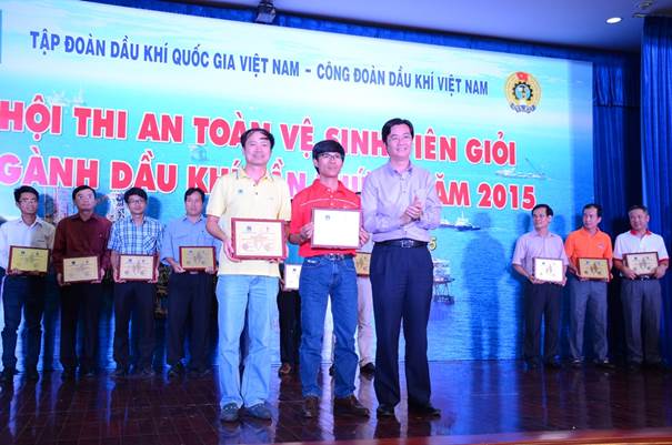 PVFCCo đạt giải Nhất toàn đoàn tại Hội thi ATVSV Giỏi lần VI-2015