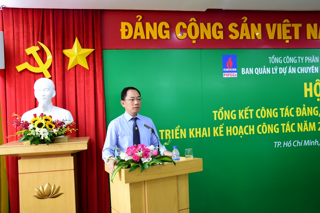 Ban Quản lý dự án tổ chức Hội nghị Tổng kết công tác Đảng, SXKD 2015, triển khai kế hoạch công tác năm 2016 và Hội nghị NLĐ 2016