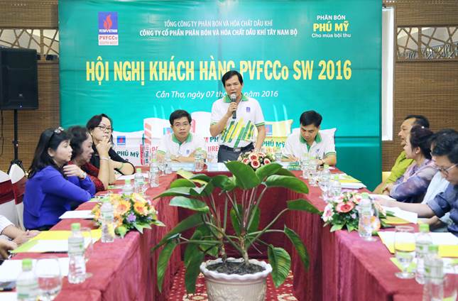 PVFCCo SW tổ chức thành công “Hội nghị khách hàng năm 2016”