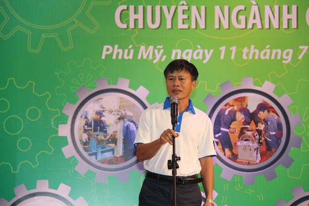 Phu My Fertilizer Plant held the sixth Festival contest of skilled mechanical workers