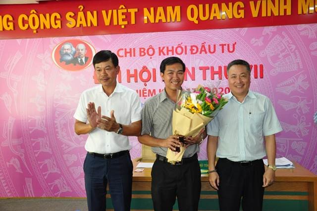 Chi bộ Khối Đầu tư tổ chức thành công Đại hội nhiệm kỳ 2017-2020