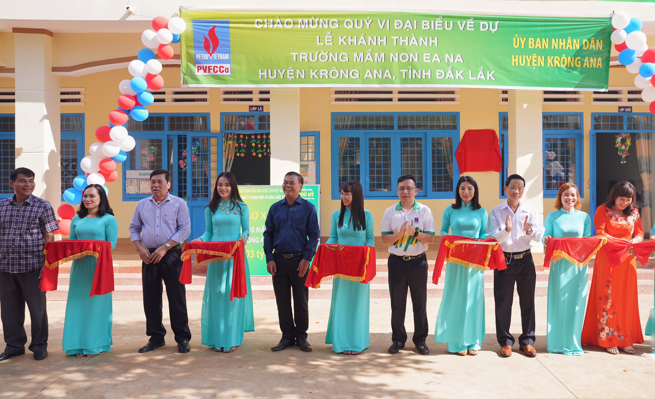 PVFCCo inaugurated Ea Na preschool in Krong Ana District, Dak Lak Province